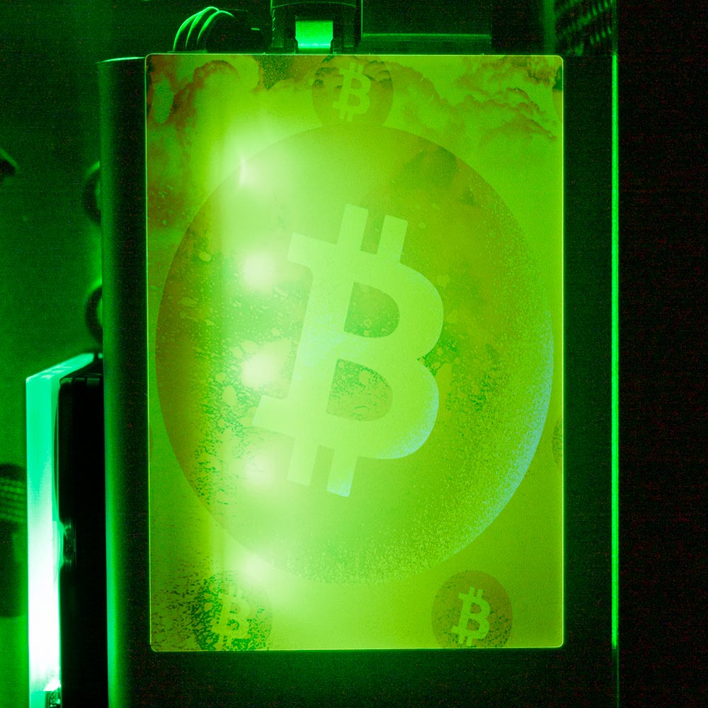 Soul of the Bitcoin 2 RGB SSD Cover Vertical - Donnie Art - V1Tech