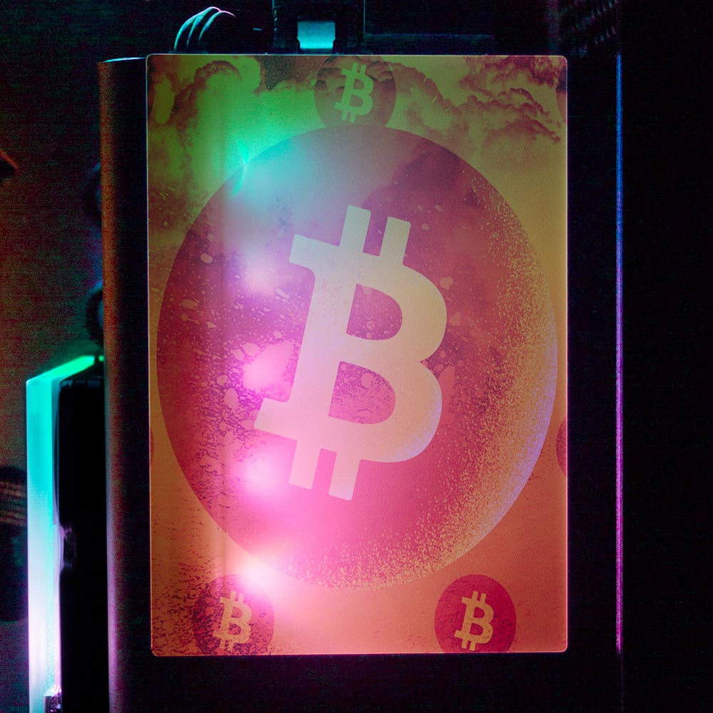 Soul of the Bitcoin 2 RGB SSD Cover Vertical - Donnie Art - V1Tech