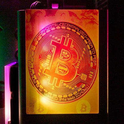 Soul of the Bitcoin RGB SSD Cover Vertical - Donnie Art - V1Tech