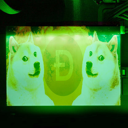 Soul of the Dog RGB HDD Cover Horizontal - Donnie Art - V1Tech
