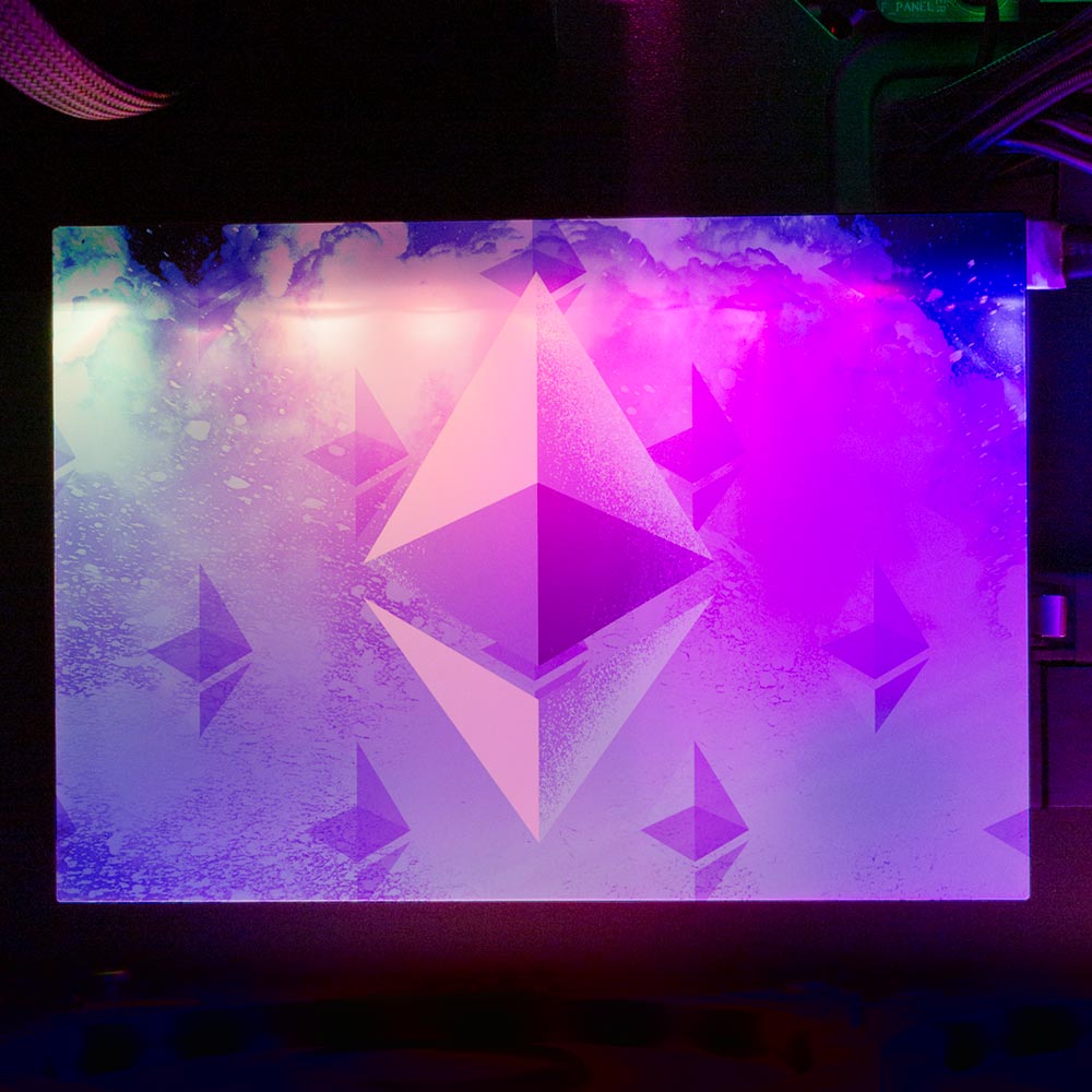 Soul of the Ethereum RGB HDD Cover Horizontal - Donnie Art - V1Tech