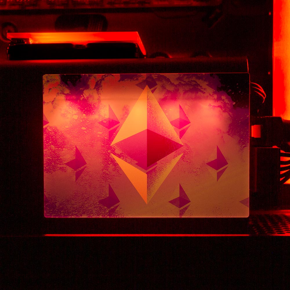 Soul of the Ethereum RGB SSD Cover Horizontal - Donnie Art - V1Tech