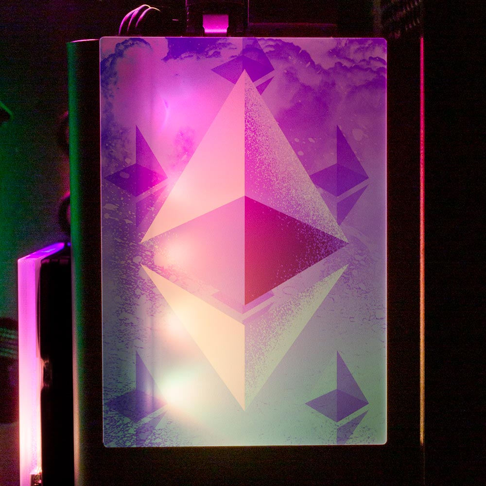 Soul of the Ethereum RGB SSD Cover Vertical - Donnie Art - V1Tech