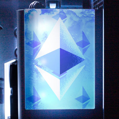 Soul of the Ethereum RGB SSD Cover Vertical
