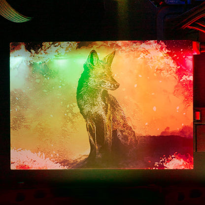 Soul of the Fox RGB HDD Cover Horizontal - Donnie Art - V1Tech