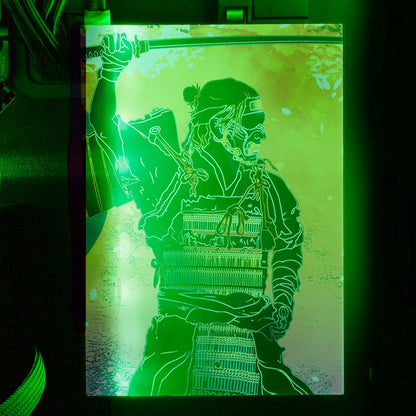 Soul of the Ghost RGB HDD Cover Vertical - Donnie Art - V1Tech