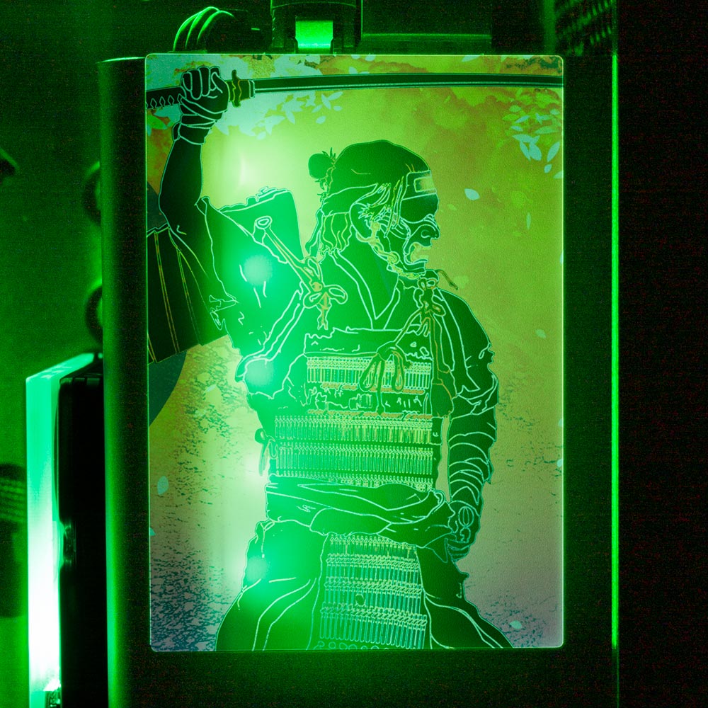Soul of the Ghost RGB SSD Cover Vertical - Donnie Art - V1Tech