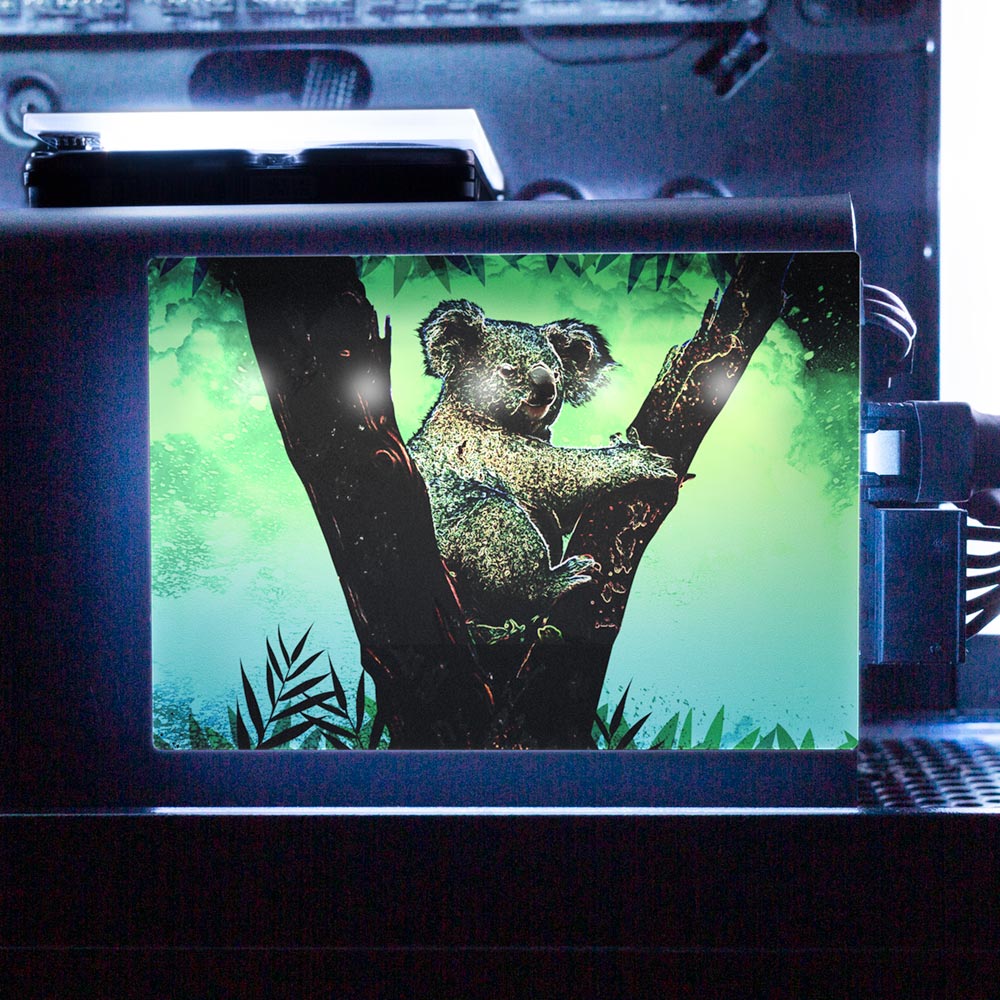 Soul of the Koala RGB SSD Cover Horizontal - Donnie Art - V1Tech