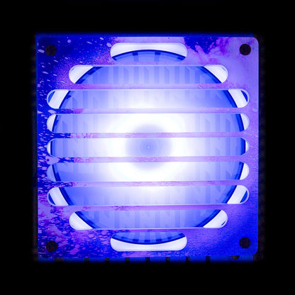 Soul of the Magenta Flow Fan Grill (120mm and 140mm) - Donnie Art - V1Tech