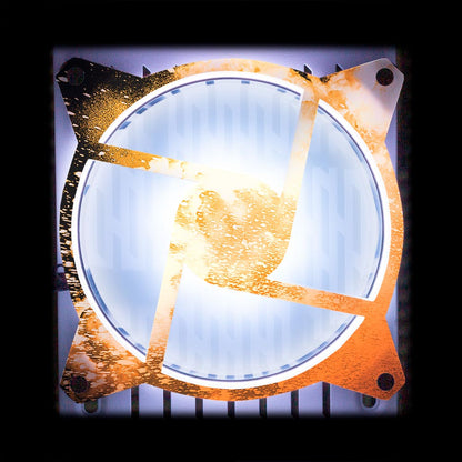 Soul of the Orange Windmill Fan Grill (120mm and 140mm) - Donnie Art - V1Tech