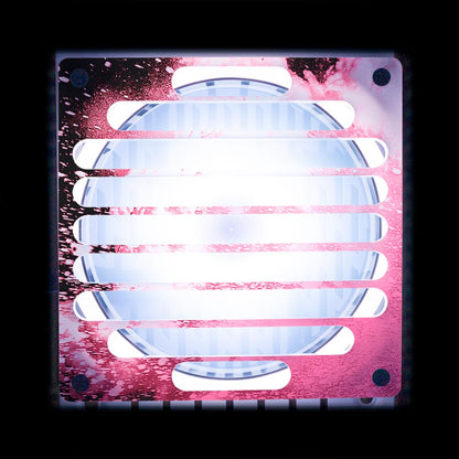 Soul of the Pink Flow Fan Grill (120mm and 140mm) - Donnie Art - V1Tech