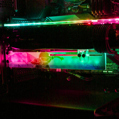 Soul of the Prodigy RGB GPU Support Bracket - Donnie Art - V1Tech