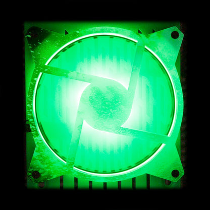 Soul of the Sea Green Windmill Fan Grill (120mm and 140mm) - Donnie Art - V1Tech