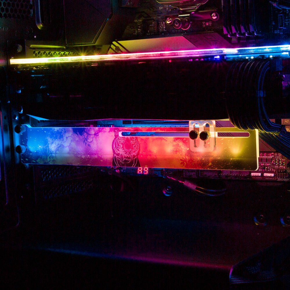 Soul of the Tiger RGB GPU Support Bracket - Donnie Art - V1Tech