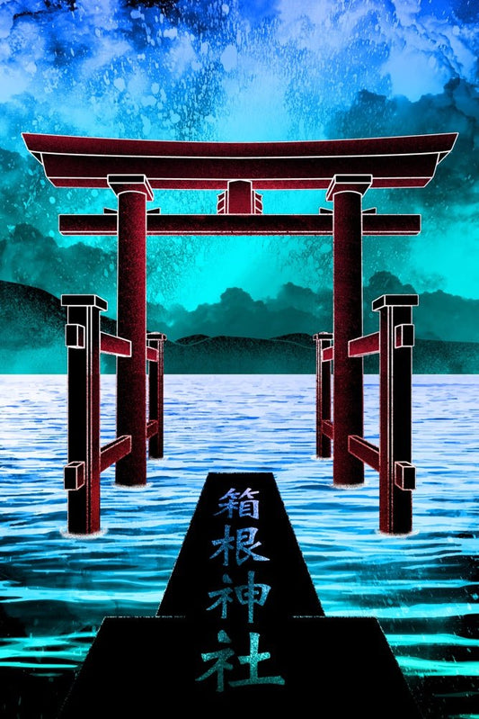 Soul of the Torii Gate Plexi Glass Wall Art - Donnie Art - V1Tech