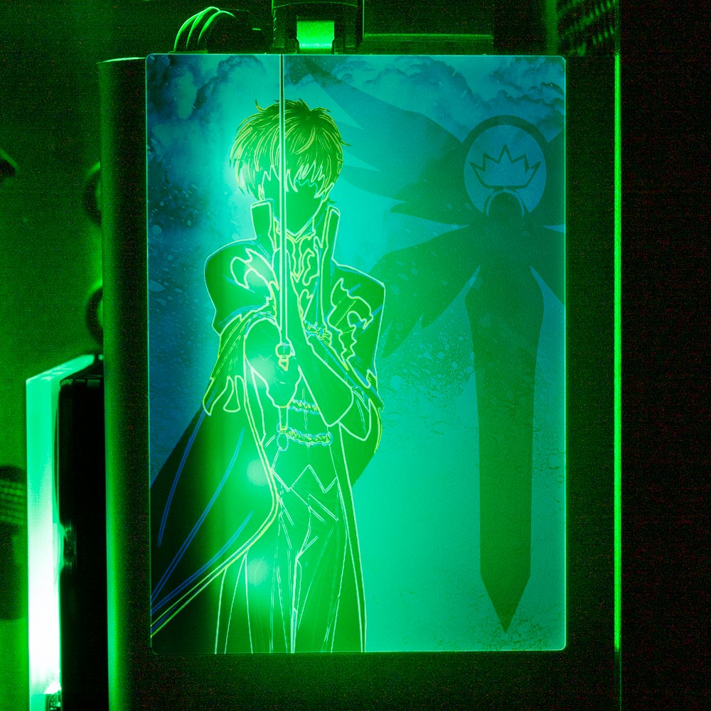 Soul of the White Knight RGB SSD Cover Vertical - Donnie Art - V1Tech