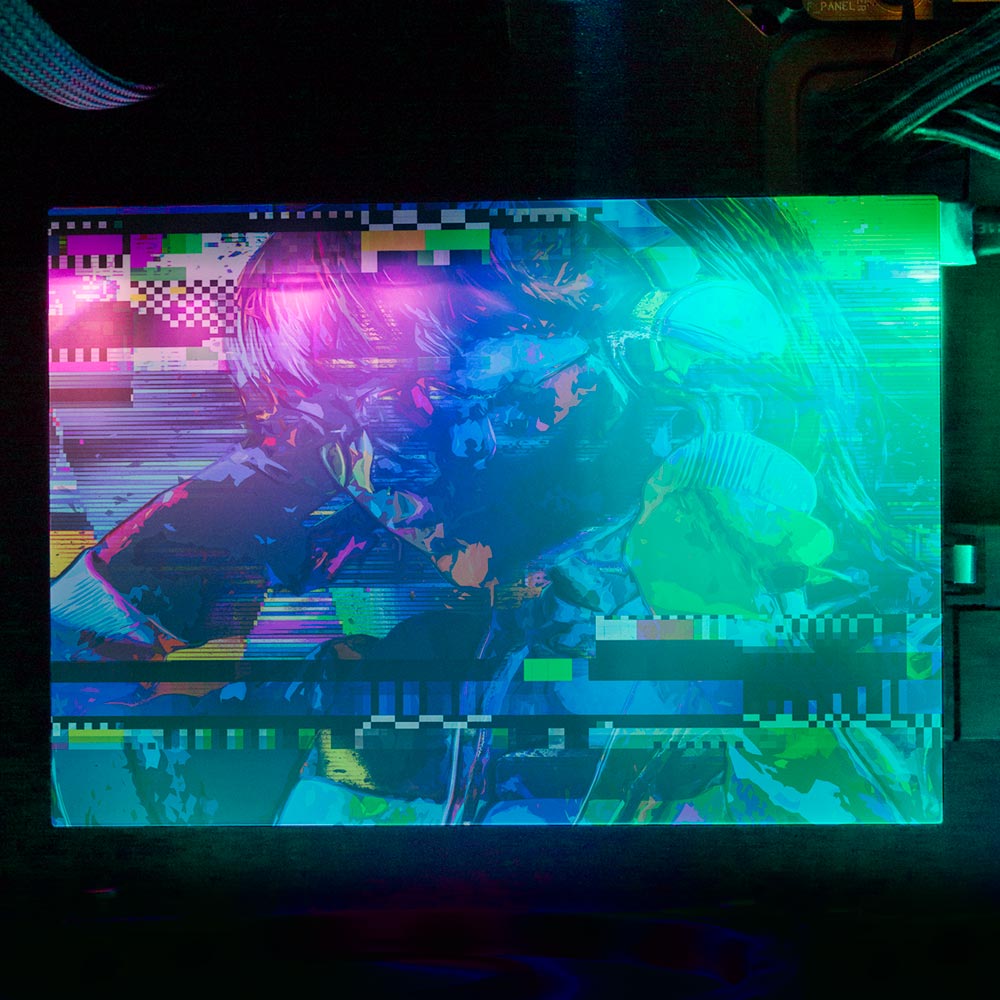Sound RGB HDD Cover Horizontal - Tankuss - V1Tech