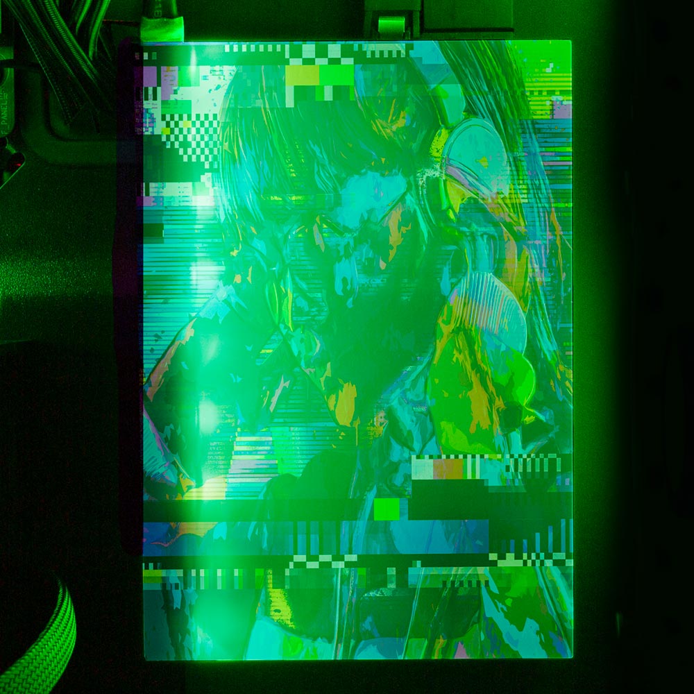 Sound RGB HDD Cover Vertical - Tankuss - V1Tech