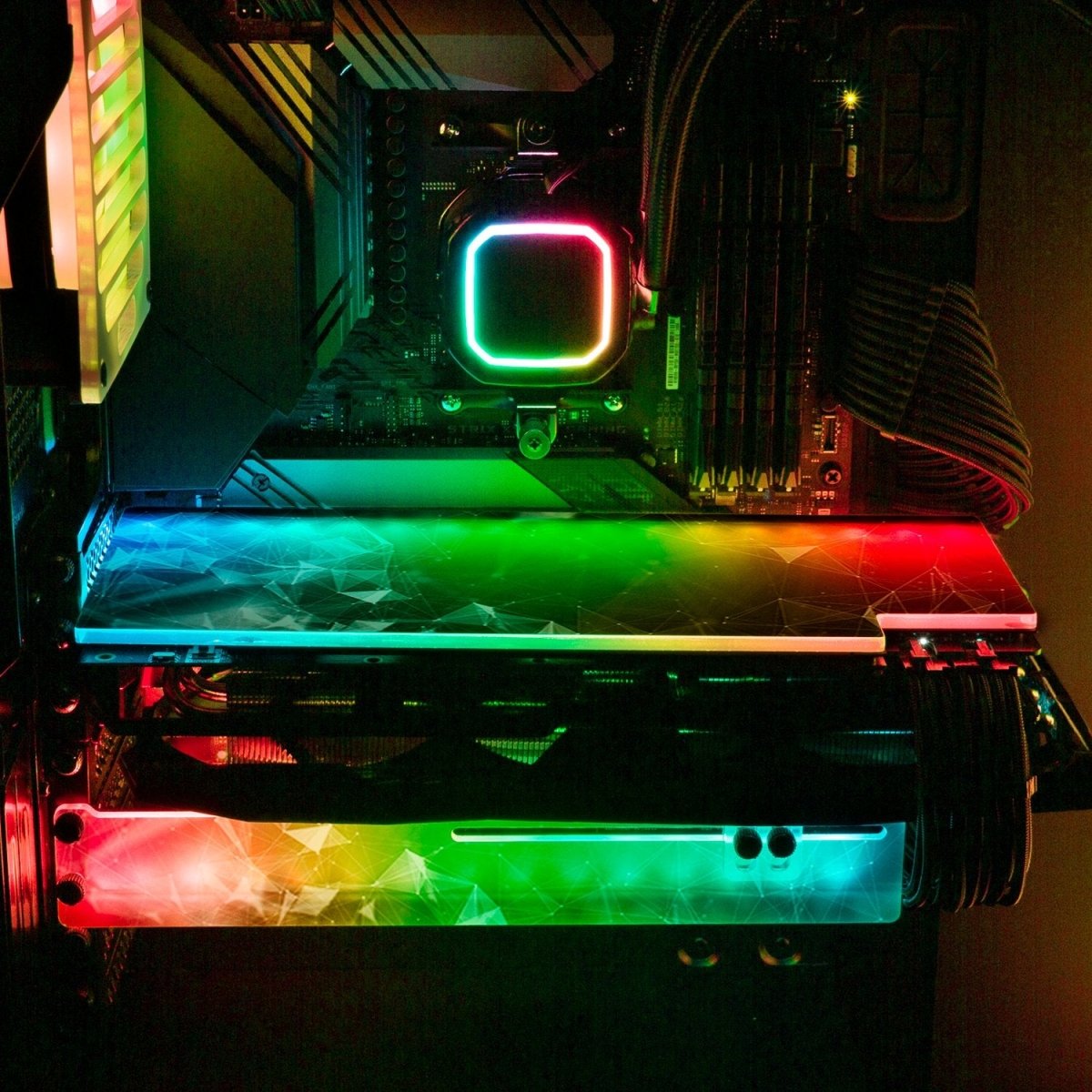 Spectrum RGB GPU Backplate - V1Tech