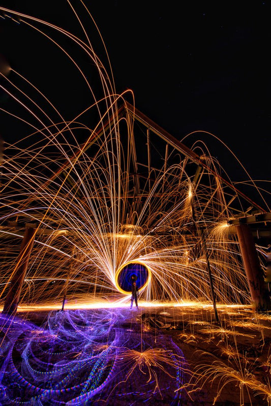 Spinning Plexi Glass Wall Art - Ben Mulder Photography - V1 Tech