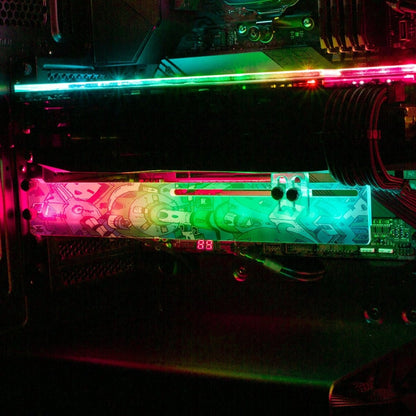 Spurce RGB GPU Support Bracket - Dune Haggar - V1Tech