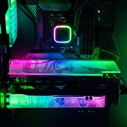 Sundae Girl RGB GPU Backplate - Annicelric - V1Tech