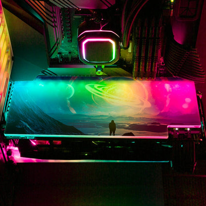 Surreal Planet RGB GPU Backplate - Ismaeel Shaikh - V1Tech
