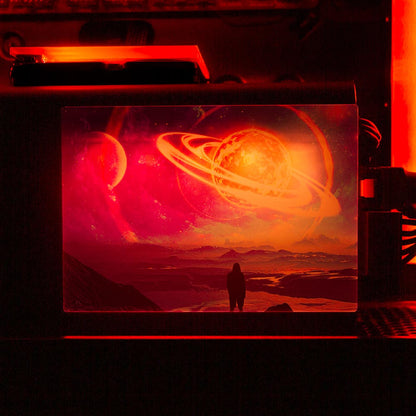 Surreal Planet RGB SSD Cover Horizontal - Ismaeel Shaikh - V1Tech
