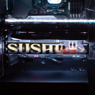 Sushi Perched Geisha RGB GPU Support Bracket