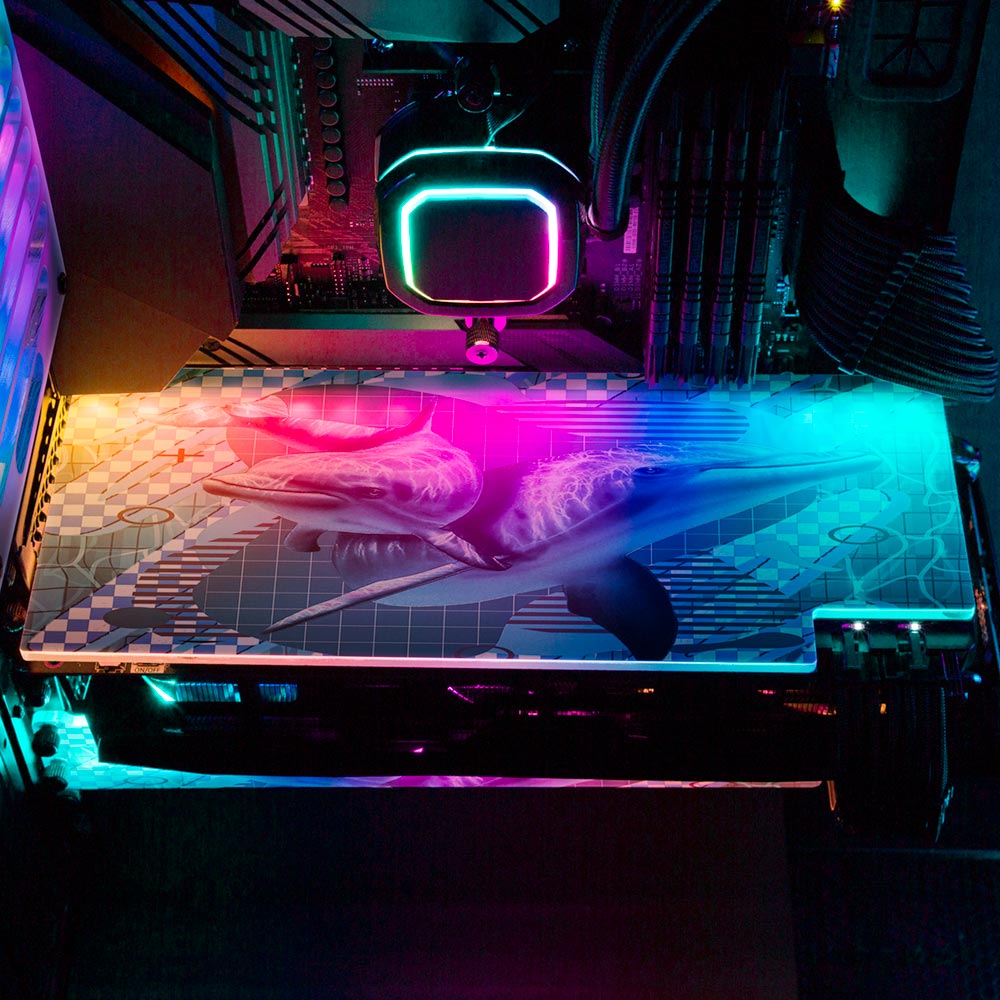 Swim RGB GPU Backplate - Tankuss - V1Tech