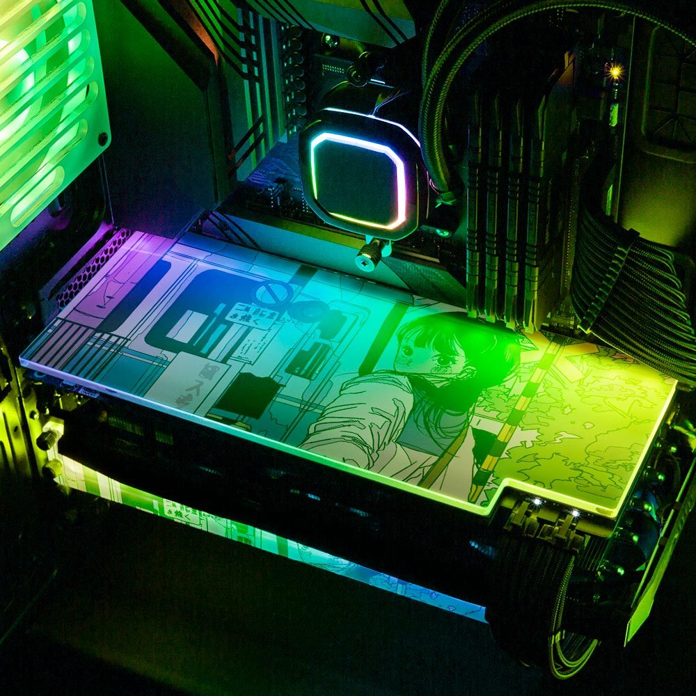 Take Me Home RGB GPU Backplate - Annicelric - V1Tech