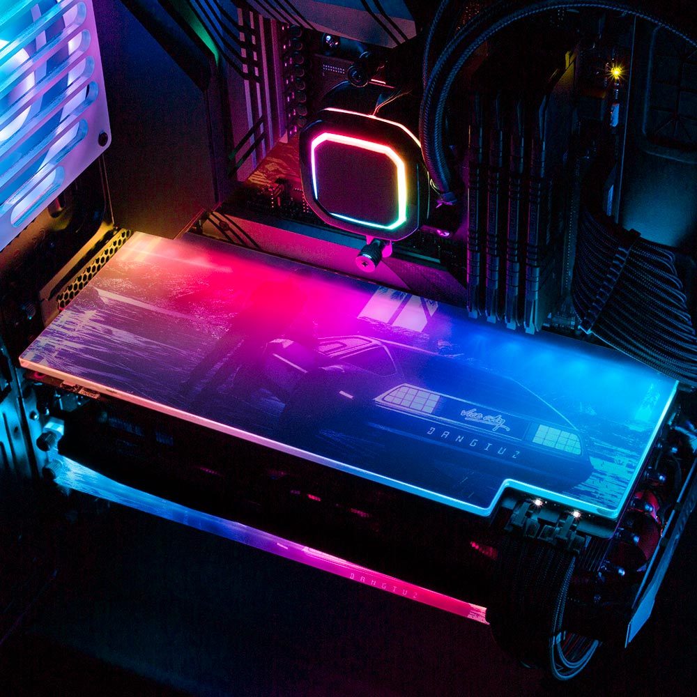 Technicolor RGB GPU Backplate - Dan Giuz - V1Tech
