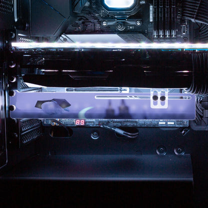 The Cathedral RGB GPU Support Bracket - Ghost Data - V1Tech