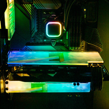 The Door RGB GPU Backplate - Javilostcontrol - V1Tech