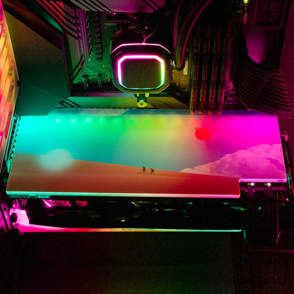 The Journey RGB GPU Backplate - Spectacular.way - V1Tech
