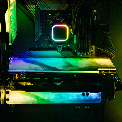 The Storm RGB GPU Backplate - Ismaeel Shaikh - V1Tech