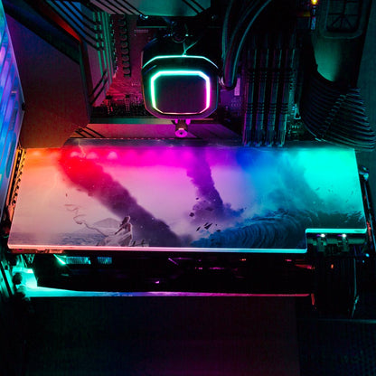 The Storm RGB GPU Backplate - Ismaeel Shaikh - V1Tech
