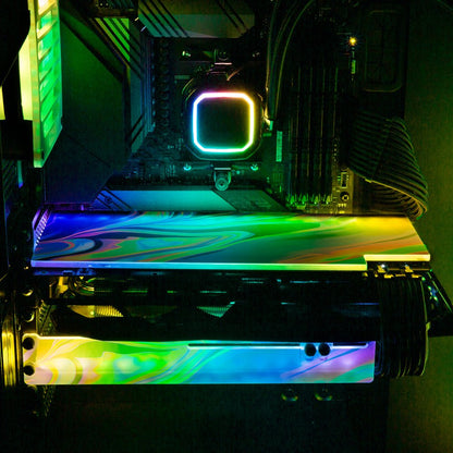 The Substitute RGB GPU Backplate - Maalavidaa - V1Tech