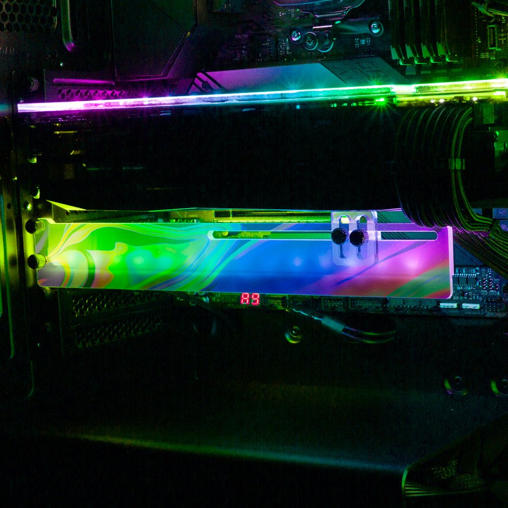The Substitute RGB GPU Support Bracket - Maalavidaa - V1Tech