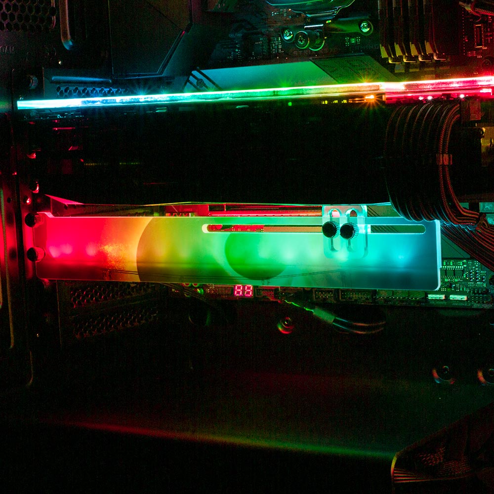 The View RGB GPU Support Bracket - Ismaeel Shaikh - V1Tech