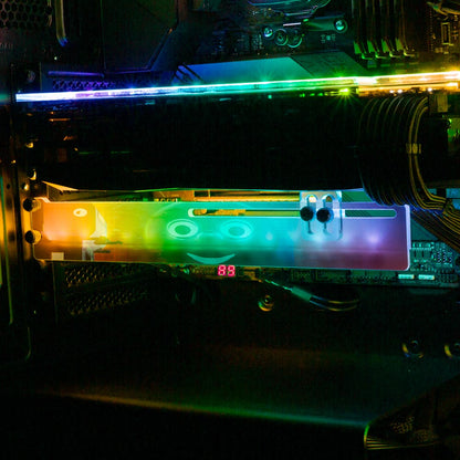 THNSSBS RGB GPU Support Bracket - The Dizzy Viper - V1Tech