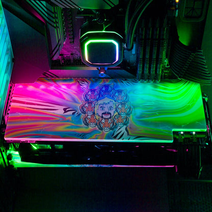 Tiger Universe RGB GPU Backplate - Javilostcontrol - V1Tech