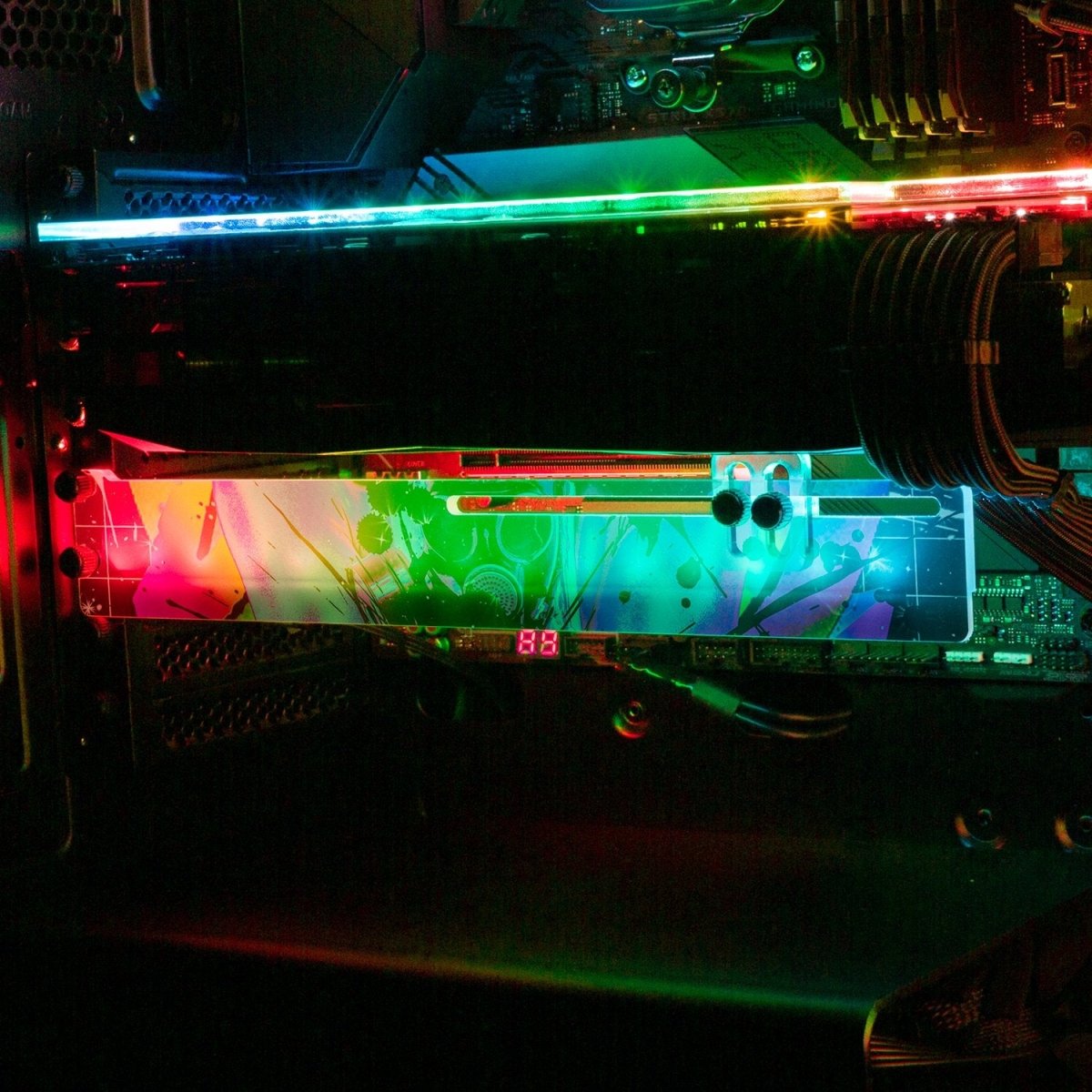Toxins RGB GPU Support Bracket - Tankuss - V1Tech
