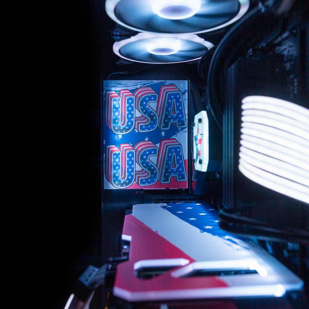 USA USA Lian Li O11 and Dynamic and XL Rear Panel Plate Cover with ARGB LED Lighting - V1Tech