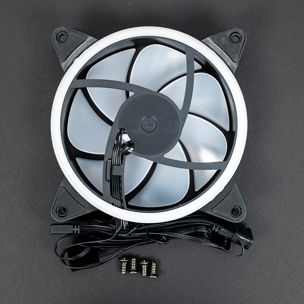 V1Tech Addressable RGB Fan 120mm 1800RPM PWM - V1Tech