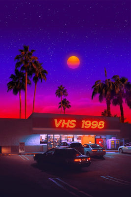 VHS 1998 Plexi Glass Wall Art
