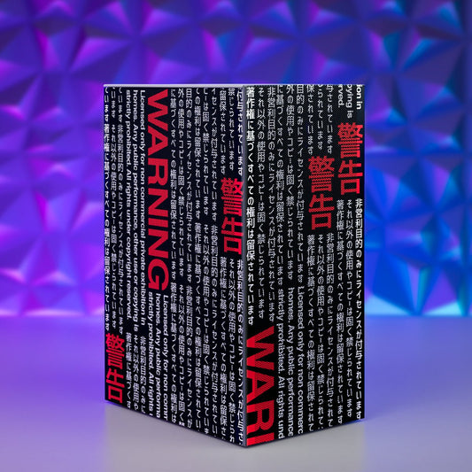 VHS Warning | Meshroom S Printed Case - Warakami Vaporwave - V1 Tech