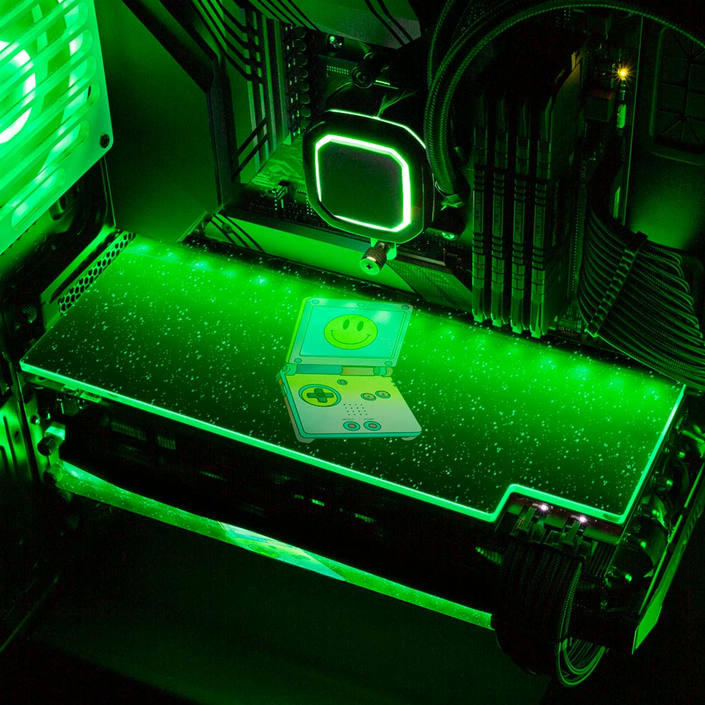Videogame RGB GPU Backplate - Javilostcontrol - V1Tech