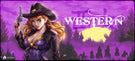 Western Girl X-Large Mouse Pad