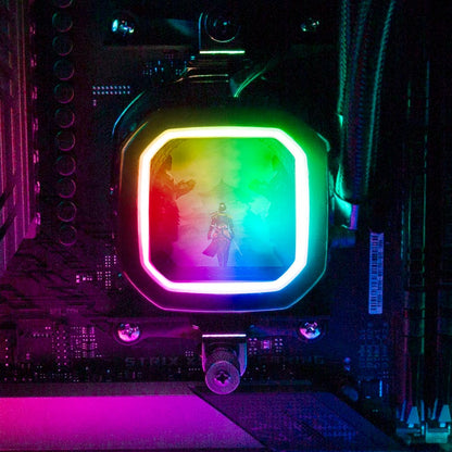 We've Been Surrounded AIO Cover for Corsair RGB Hydro Platinum and Pro Series (H100i, H115i, H150i, H100X, XT, X, SE, H60) - Itwasleo - V1Tech